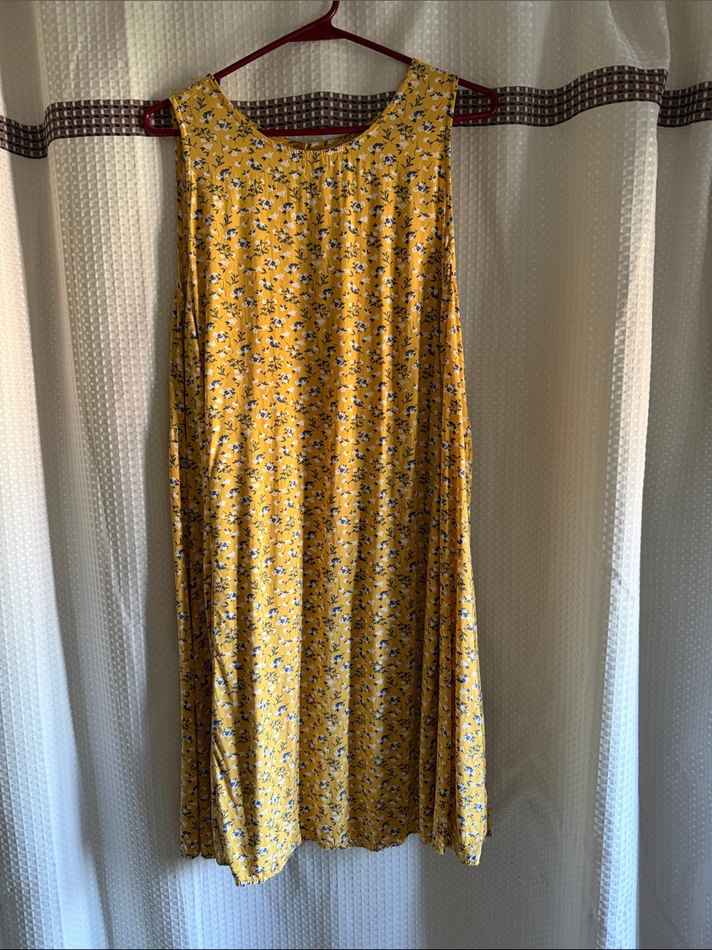 Old Navy Yellow Floral A-Line Women’s Dress